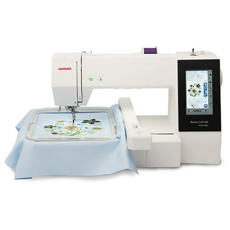 Janome MC500ELE High-Speed Computerized Embroidery Sewing Machine with AcuStitch Software