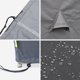 thumbnail image 5 of Cubierta protectora 172x112cm gris oscuro - Lona de poliéster rectangular para mesas de jardín Vabo 10 esquí esquí Gafas de esquí, 5 of 5