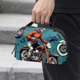 thumbnail image 2 of Motorcycle Digital Bag Organizer Travel Case with Oxford Fabric Waterproof Material - 5.9x9.44x3.14 in - Storage Pouch Small Box Organizer Storage Container Small Storage Bag Pouch Case, 2 of 6
