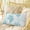 Turquoise, variant on Pink Grey Coral Coastal Queen Size Pillow Cover, Pillowcase Protectors with Zipper, Breathable Decorative Throw Pillow Case Cover, Summer Beach Seaside Nautical Pillow Shams for Couch Sofa 20x30Inch