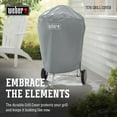 er 22 Inch Charcoal Kettle Gray Grill Cover