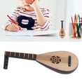 thumbnail image 4 of Lute Model Ornaments, Delicate Excellent Workmanship 12cm High Lightweight Fade Proof Chinese Guitar Model  for Home, 4 of 7