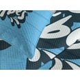 thumbnail image 4 of Ambesonne Chill Quilted Bedspread Set 3 Pcs, Summer Beach Holiday, King Size, Blue Marigold Pink, 4 of 5