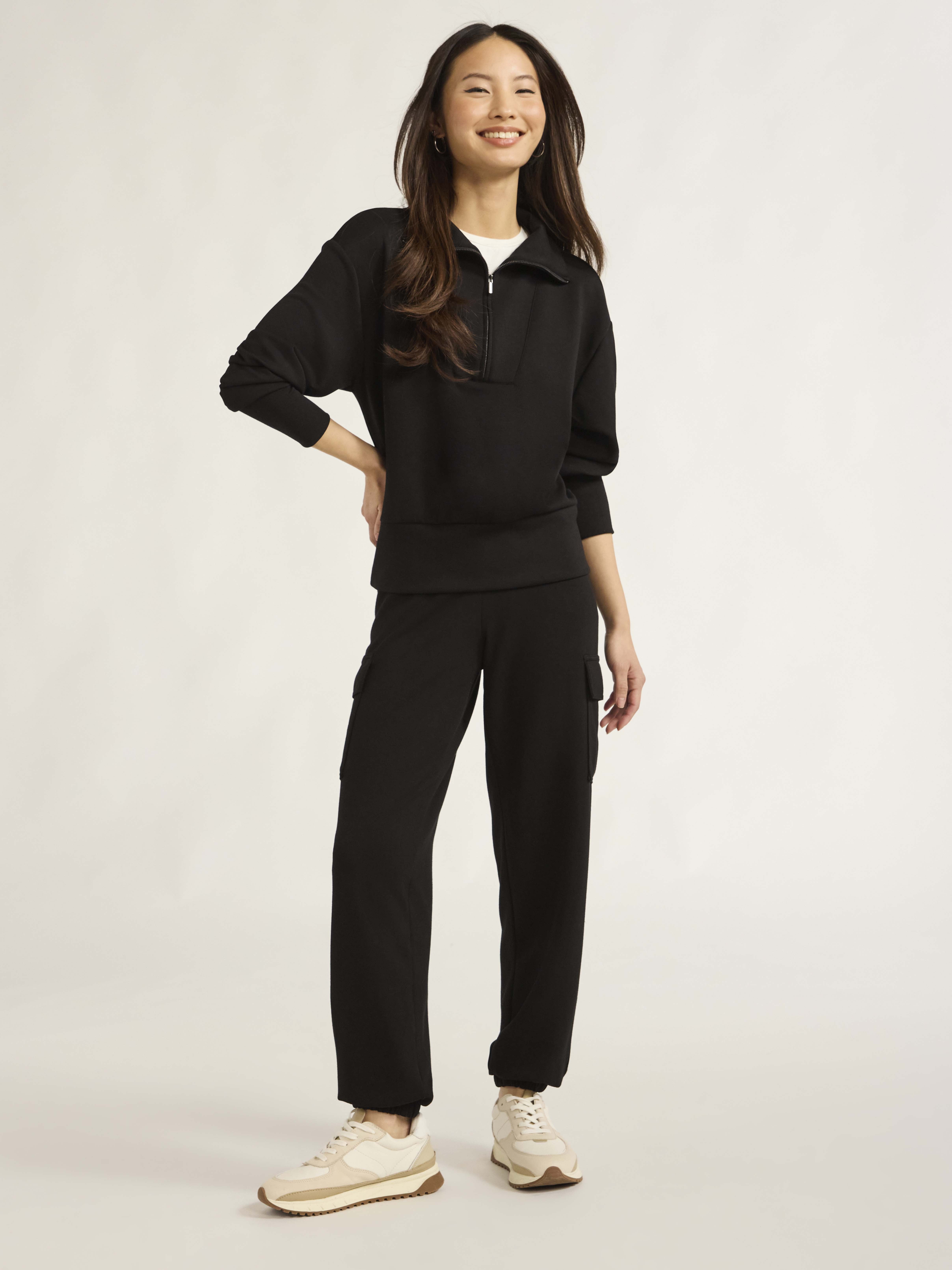 Scoop Women's & Women's Plus Ultimate ScubaKnit Half Zip