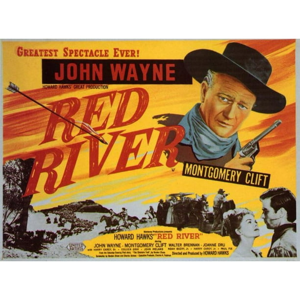 Red River (1948) 11x14 Movie Poster - Walmart.com - Walmart.com