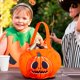 thumbnail image 2 of Bolsa de dulces de calabaza de Halloween Decoraciones de Halloween Bolsa de dulces de Halloween Accesorios de decoración navideña Bolsa de calabaza de mano para niños Decoración de escena de jardín, 2 of 3