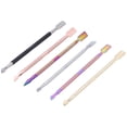 thumbnail image 3 of 6Pcs Cuir Collant Applicateur Stylo Bâton Double Tête en Acier Inoxydable Outil à la Main en Cuir, 3 of 14