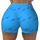 thumbnail image 2 of Fotbe Cute Shark Shorts Sin Costuras – Shorts Deportivos de Cintura Alta para Mujer, Elásticos para Gimnasio, Yoga, Running o Ciclismo-XX-Large, 2 of 8