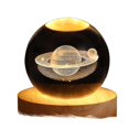 thumbnail image 1 of Lámpara de noche con bola de cristal luminosa USB, regalo de Navidad, 1 of 5