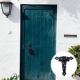 thumbnail image 2 of Minkissy 3pcs T Strap Hinges Rustproof Iron Hinge for Background Wall Use, 2 of 6