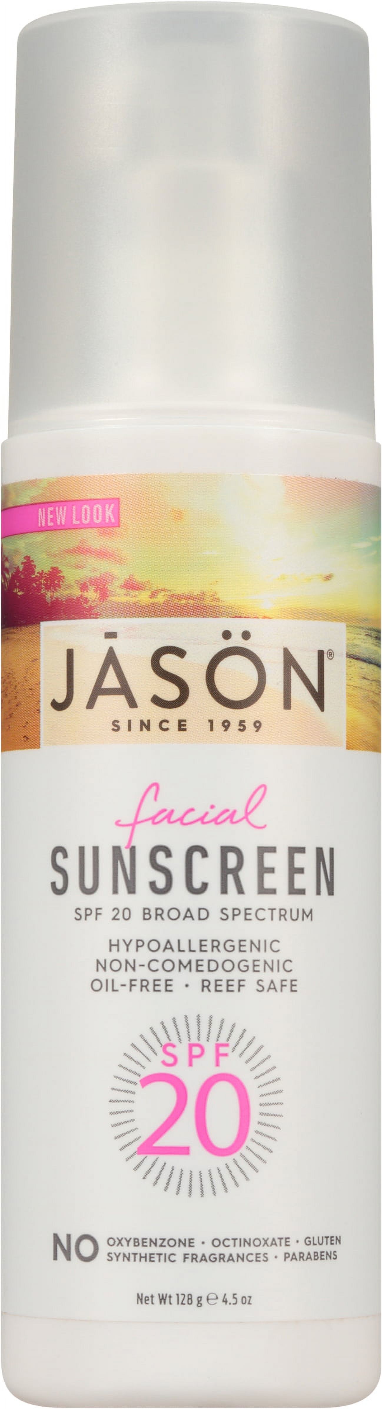 JASON Oil-Free SPF 20 Facial Sunscreen, 4.5 oz. - image 2 of 3