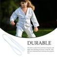 thumbnail image 2 of WRITWAA 2Pcs Karate Belt White Hemp Versatile for Adult and Youth Use, 2 of 8