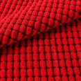 thumbnail image 2 of Funda de cojín cuadrada de pana suave para decoración de Año Nuevo y Navidad, 45 x 45 cm, color rojo, 2 of 5