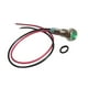 thumbnail image 1 of Lámpara de lámpara Indicadora de Metal LED de Fuente de Alimentación de Señal de 220V Y 6 Mm con Cable de , Verde 220V Verde shamjiam Luz indicadora de metal LED, 1 of 8