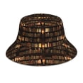 thumbnail image 1 of Fotbe Bookshelves Sombrero Tipo Pescador con Estampado – Sombrero de Sol de Algodón de Moda para Playa, Golf, Pesca, 1 of 6