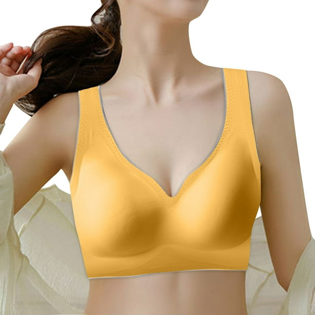 Wavy Wireless Seamless Bra For Women Brassieres Comfortable Adjustable  Bralette Removable Cup Women Intimates Lingerie