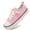 pink, variant on UYSYZBC Toddler & Little Kids Wide Toe Box Lace-Up Canvas Shoes, Boys Girls Cushioned Non-Slip Casual Sneakers,Red