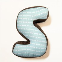 One Grace Place 10-33058S Puppy Pal Boy Letter Pillow S