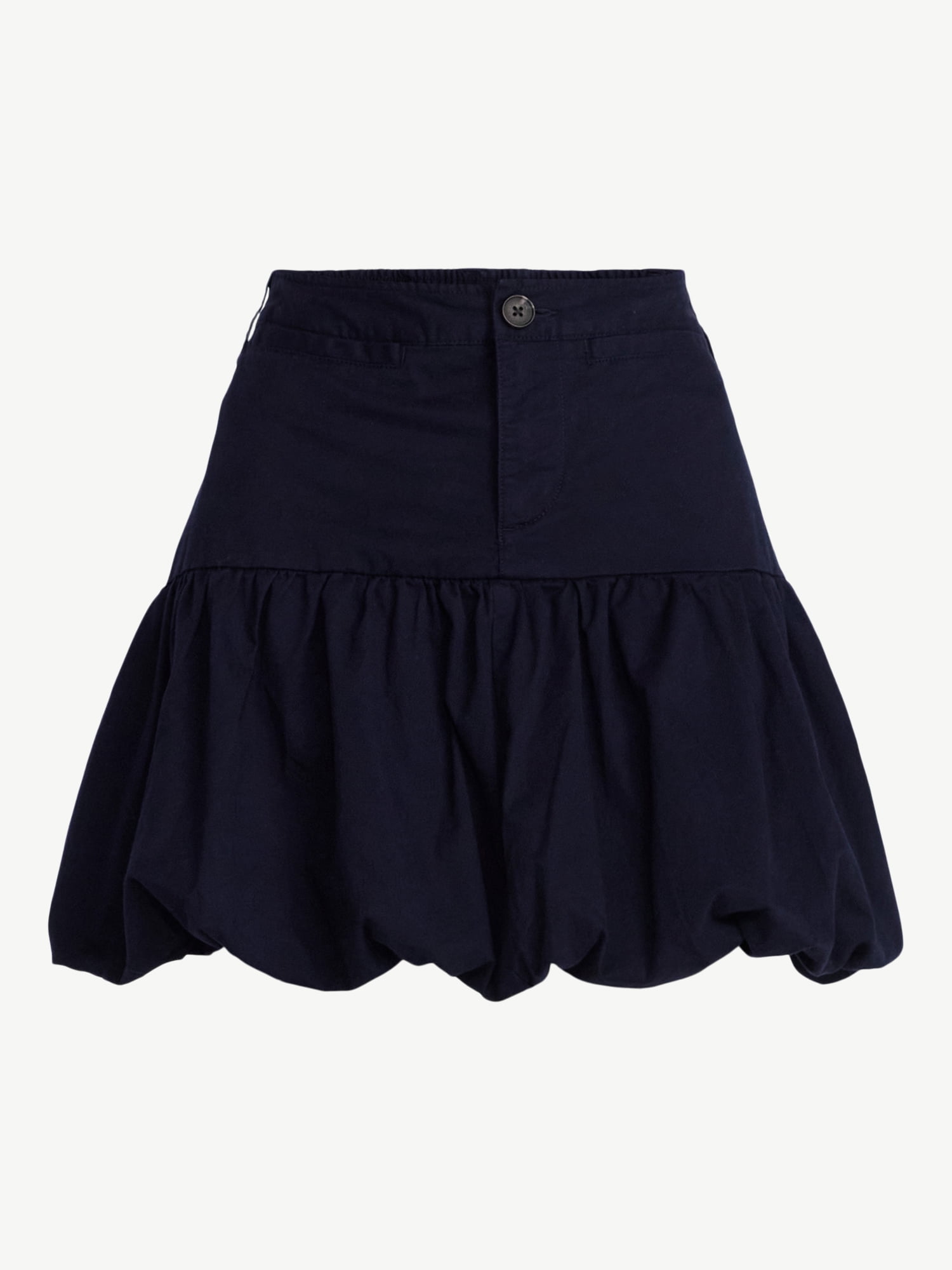 Free Assembly Women's Bubble Hem Mini Skirt, Sizes XS- XXL