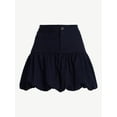 thumbnail image 6 of Free Assembly Women's Bubble Hem Mini Skirt, Sizes XS- XXL, 6 of 7