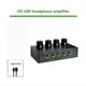 thumbnail image 2 of Amplificador de Audio Estéreo de 4 Canales y Bajo Ruido, Amplificador Profesional de Auriculares para Mezclador de Sonido, PC y Guitarra (Juego de 1), 2 of 5