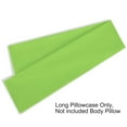 thumbnail image 5 of PiccoCasa Body Pillowcase 300 Thread Count Egyptian Cotton Pillowcase Queen Green, 5 of 8