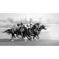 thumbnail image 2 of little7 18x12 Black Ornate Wood Framed with Double Matting Museum Art Print Titled - Horse Racing at Queens Plate, 2 of 4