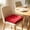 Red, variant on Yomiee Green Padded Chair Cushion, Square Seat Pad, Softens Dining and Office Chairs, for Kitchen Chairs, Home Seating, Reading Chairs, Office Chairs, Patio Chairs, Dining Chairs