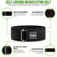thumbnail image 6 of EVA Weightlifting Belt for Fitness,Self-Locking Buckle,Nylon Belt,Deep Hard Pull,Protective Gear,Strength Training,Waist Protect (Green,XL(100-110cm)), 6 of 7