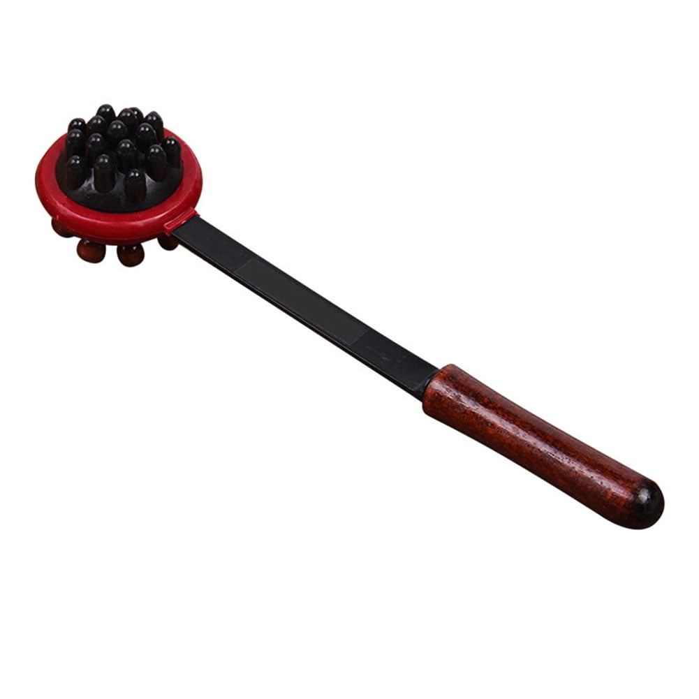 Wooden Massage Hammer Back Head Knock Massager Stick