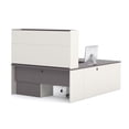 thumbnail image 2 of Bestar Connexion U-shaped Slate And Sandstone Workstation Kit, 2 of 4