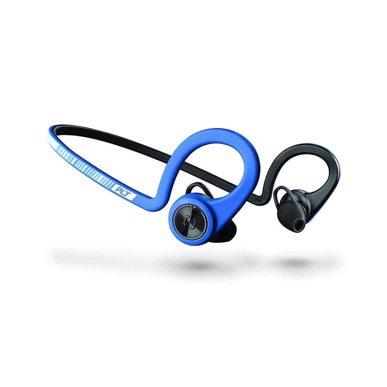 Plantronics BackBeat Fit Bluetooth Headphones, Blue, Neoprene