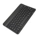 thumbnail image 3 of Teclado inalámbrico de 10 pulgadas Diseño silencioso Teclas de funciones multimedia Teclado Bluetooth portátil para IOS Tablet Computadora Teléfono Negro, 3 of 5