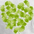 thumbnail image 3 of CafePress - Ginkgo Leaf Heart Women's Long Sleeve T Shirt - Women's Long Sleeve Graphic Casual T-Shirt, 3 of 4