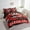 Black Crimson, variant on Erosebridal Sport New Orleans Rugby Bedding Sets Twin Size,Ball Game Comforter Sets with Sheets,Football Room Decorative,Reversible,Breathable,7-Piece