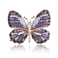 thumbnail image 1 of Golden Monarch Butterfly Crystal Pin/Brooch, 1 of 4