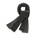 thumbnail image 5 of WEAIXIMIUNG Fingerless Gloves for Men Woolen Hat Set Matching Color Knitted Hat Thick Scarf Gloves Three Piece Set, 5 of 5