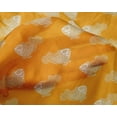 thumbnail image 4 of oneOone Silk Tabby Fabric Fish Block Print Sewing Fabric BTY 42 Inch Wide, 4 of 4