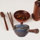 thumbnail image 1 of Juego de té chino portátil Gongfu Kung Fu, tetera giratoria 360, tetera de cerámica, 1 of 3