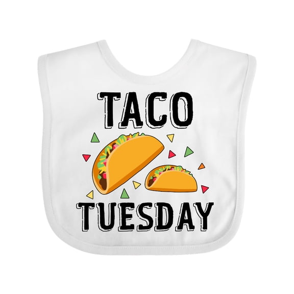 Inktastic Taco Tuesday Boys or Girls Baby Bib