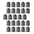 thumbnail image 1 of 25 tapones universales para válvulas de neumáticos de coche con anillo de goma, a prueba de polvo, para válvulas de camión. Gris, 1 of 8