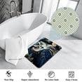 thumbnail image 3 of Owl Indoor Rug Outdoor Carpet Door Rug Polyester Non-Slip Machine Washable Bath Mats, 3 of 6