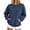 Navy#women sweatshirts, variant on FAVIPT Corduroy Sweatshirts for Women Ribbed Long Sleeve Crewneck Tops with Kangaroo Pocket Casual Fall Winter Pullover No Hood Red,L