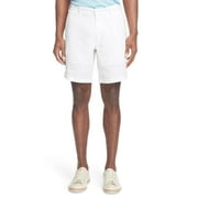 Onia Men's Linen Abe Shorts Sz 29 White