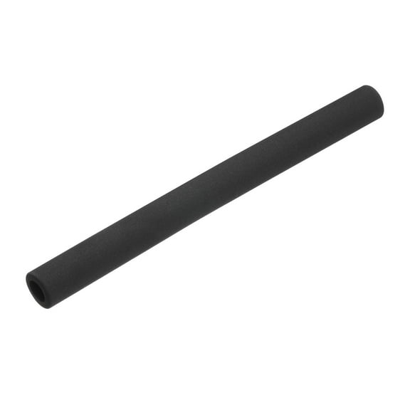Foam Grip Tubing Handle Grips 5/8"(16mm) ID 1"(26mm) OD 12" Black for Pipe Insulation, Tools Handle Support