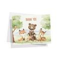 thumbnail image 4 of Woodland Baby Shower Cards - Forest Friends Thank You Cards Set of 12 with Envelopes, 4 of 8