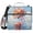 Flamingo Balloon Rainbow, variant on 3 Ring Zipper Binder with Shoulder Strap Waterproof Trapper Keeper 2 Inch D-Ring 500 Sheets Capacity Flamingo Balloon Rainbow