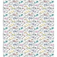 thumbnail image 3 of Bicycle Duvet Cover Set Queen Size, Retro Style Colorful Bicycles of All Styles and for All Age Groups Training Wheels, Decorative 3 Piece Bedding Set with 2 Pillow Shams, Multicolor, by Ambesonne, 3 of 3
