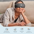 thumbnail image 2 of LifePro FSA/HSA Eligible Eye Massager with Heat & Vibration – Heated Eye Mask for Migraines, Puffy Eyes & Dry Eyes, Cordless Eye Massager with Bluetooth Music - Blue, 2 of 7