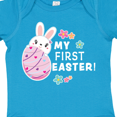 thumbnail image 4 of Inktastic My First Easter with Bunny Behind Egg Girls Baby Bodysuit, 4 of 5